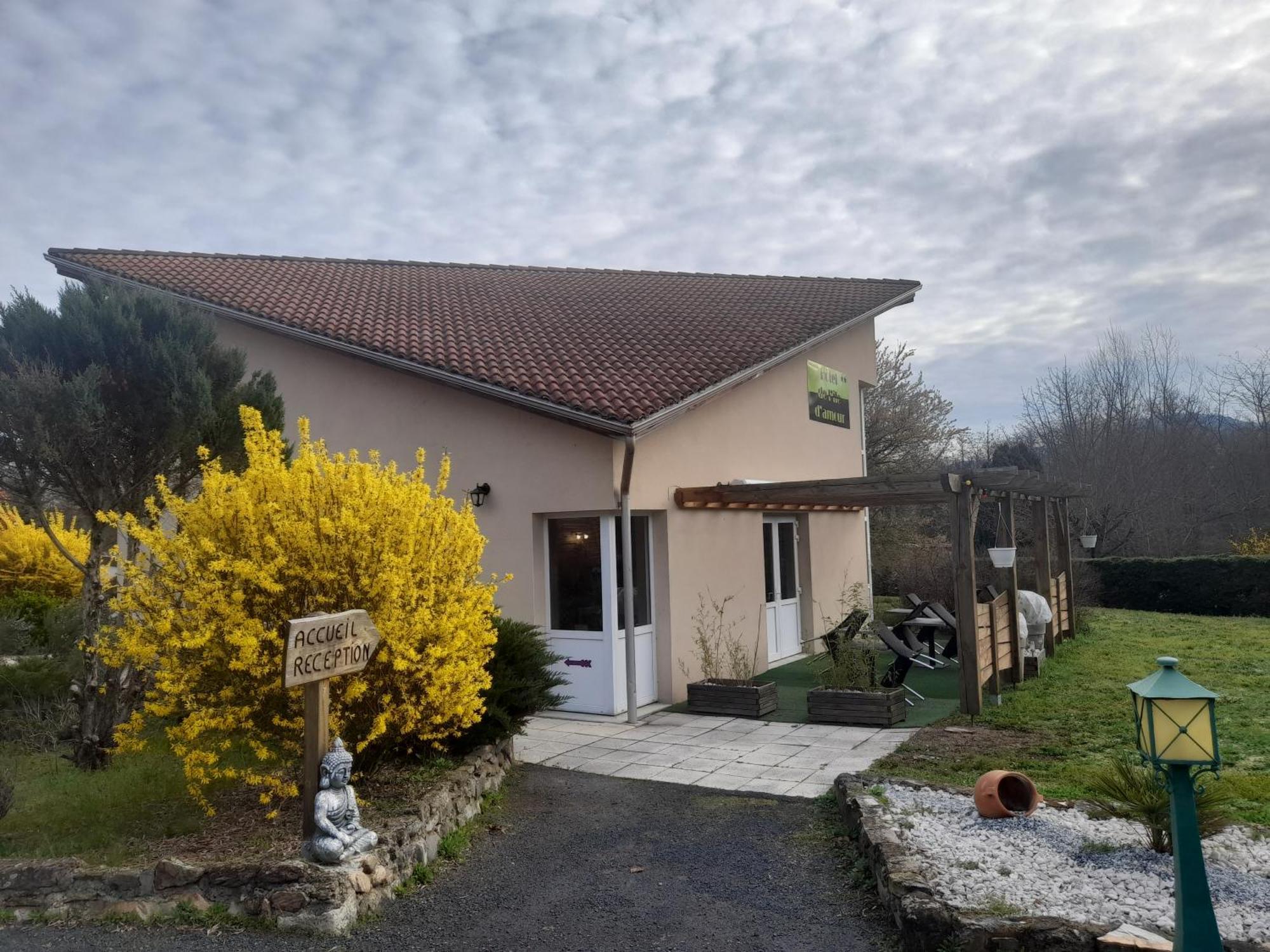 Hotel De L'Ile D'Amour Langeac Exterior foto